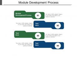 Module development process ppt powerpoint presentation ideas grid cpb