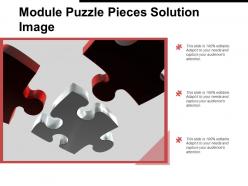 Module puzzle pieces solution image