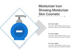 Moisturizer icon showing moisturizer skin cosmetic