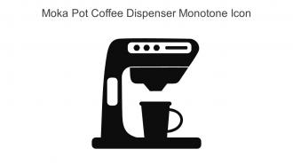 Moka Pot Coffee Dispenser Monotone Icon In Powerpoint Pptx Png And Editable Eps Format