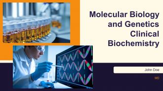 Molecular Biology And Genetics Clinical Biochemistry PPT Template AT