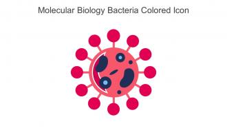 Molecular Biology Bacteria Colored Icon In Powerpoint Pptx Png And Editable Eps Format