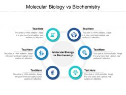 Molecular biology vs biochemistry ppt powerpoint presentation icon backgrounds cpb