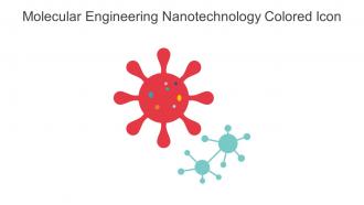 Molecular Engineering Nanotechnology Colored Icon In Powerpoint Pptx Png And Editable Eps Format