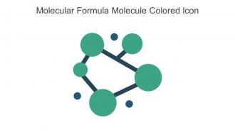 Molecular Formula Molecule Colored Icon In Powerpoint Pptx Png And Editable Eps Format