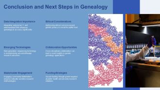 Molecular Genealogy Of DNA Types PPT Template AT Slides Downloadable