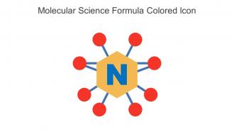 Molecular Science Formula Colored Icon In Powerpoint Pptx Png And Editable Eps Format