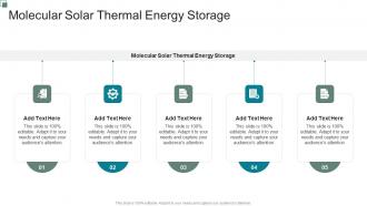 Molecular Solar Thermal Energy Storage In Powerpoint And Google Slides Cpb