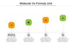 Molecule vs formula unit ppt powerpoint presentation file visual aids cpb