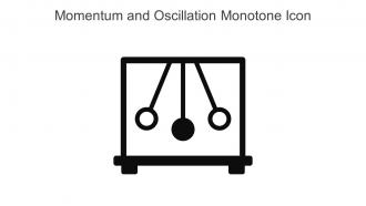 Momentum And Oscillation Monotone Icon In Powerpoint Pptx Png And Editable Eps Format
