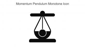Momentum Pendulum Monotone Icon In Powerpoint Pptx Png And Editable Eps Format