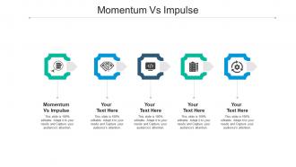 Momentum vs impulse ppt powerpoint presentation file deck cpb