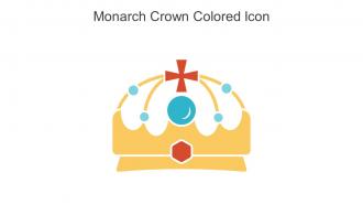 Monarch Crown Colored Icon In Powerpoint Pptx Png And Editable Eps Format