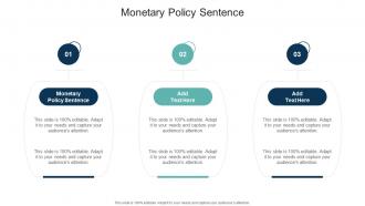Monetary Policy Sentence In Powerpoint And Google Slides Cpb