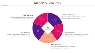 Monetary resources ppt powerpoint presentation outline graphic images cpb
