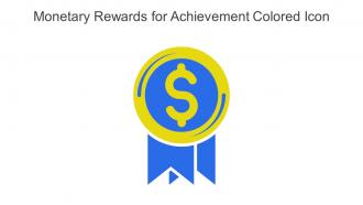 Monetary Rewards For Achievement Colored Icon In Powerpoint Pptx Png And Editable Eps Format