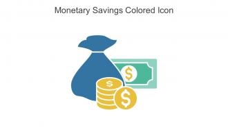 Monetary Savings Colored Icon In Powerpoint Pptx Png And Editable Eps Format