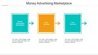 Money advertising marketplace ppt powerpoint presentation professional templates cpb