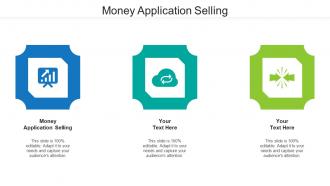 Money application selling ppt powerpoint presentation layouts cpb