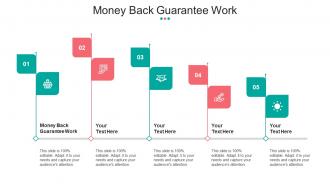 Money Back Guarantee Work Ppt Powerpoint Presentation Gallery Clipart Cpb