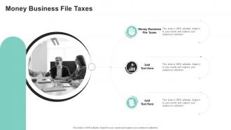 Money Business File Taxes In Powerpoint And Google Slides Cpb