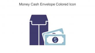 Money Cash Envelope Colored Icon In Powerpoint Pptx Png And Editable Eps Format