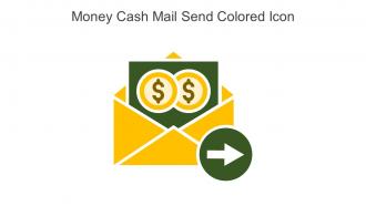 Money Cash Mail Send Colored Icon In Powerpoint Pptx Png And Editable Eps Format