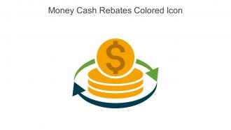 Money Cash Rebates Colored Icon In Powerpoint Pptx Png And Editable Eps Format