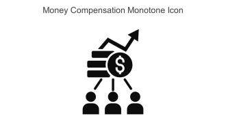 Money Compensation Monotone Icon In Powerpoint Pptx Png And Editable Eps Format