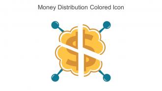Money Distribution Colored Icon In Powerpoint Pptx Png And Editable Eps Format
