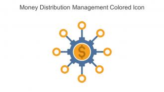Money Distribution Management Colored Icon In Powerpoint Pptx Png And Editable Eps Format