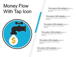 Money Flow With Tap Icon
