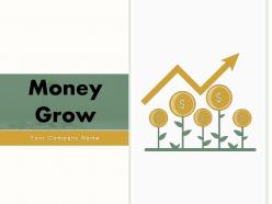 Money Grow Investment Business Representing Financial Arrow Dollar