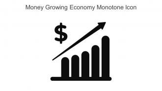 Money Growing Economy Monotone Icon In Powerpoint Pptx Png And Editable Eps Format