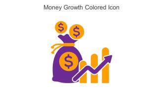 Money Growth Colored Icon In Powerpoint Pptx Png And Editable Eps Format