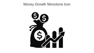 Money Growth Monotone Icon In Powerpoint Pptx Png And Editable Eps Format