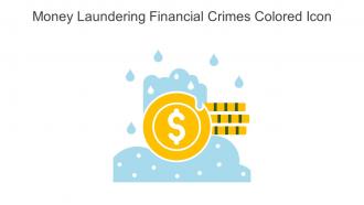 Money Laundering Financial Crimes Colored Icon In Powerpoint Pptx Png And Editable Eps Format