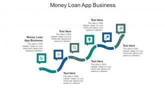 Money loan app business ppt powerpoint presentation slides graphics template cpb