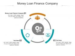 Money loan finance company ppt powerpoint presentation show visual aids cpb
