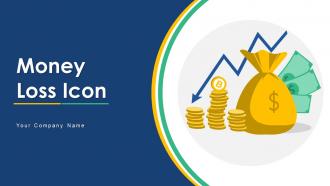 Money Loss Icon Powerpoint Ppt Template Bundles