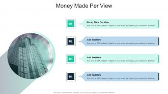 Money Made Per View In Powerpoint And Google Slides Cpb