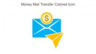 Money Mail Transfer Colored Icon In Powerpoint Pptx Png And Editable Eps Format