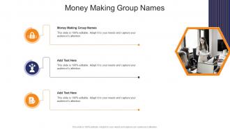 Money Making Group Names In Powerpoint And Google Slides Cpb