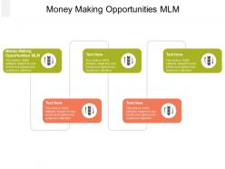 Money making opportunities mlm ppt powerpoint presentation file inspiration cpb