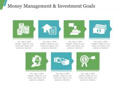 Money management and investment goals ppt images gallery