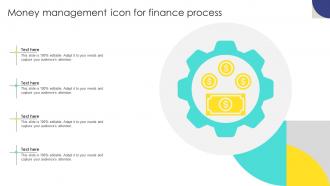 Money Management Icon For Finance Process