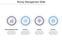 Money management skills ppt powerpoint presentation file professional cpb
