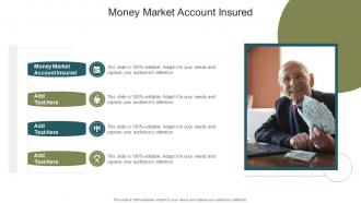 Money Market Account Insured In Powerpoint And Google Slides Cpb