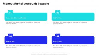 Money Market Accounts Taxable In Powerpoint And Google Slides Cpb