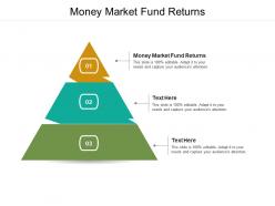 Money market fund returns ppt powerpoint presentation inspiration elements cpb